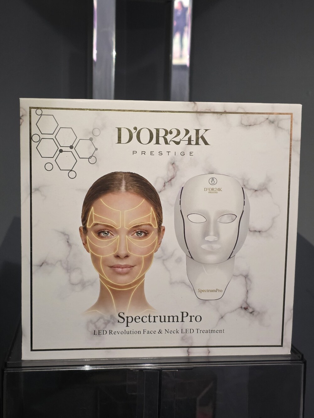 🔥NEW D’OR24K Prestige SpectrumPro Face & Neck LED Mask Treatment BNIB🔥 - Picture 4 of 14